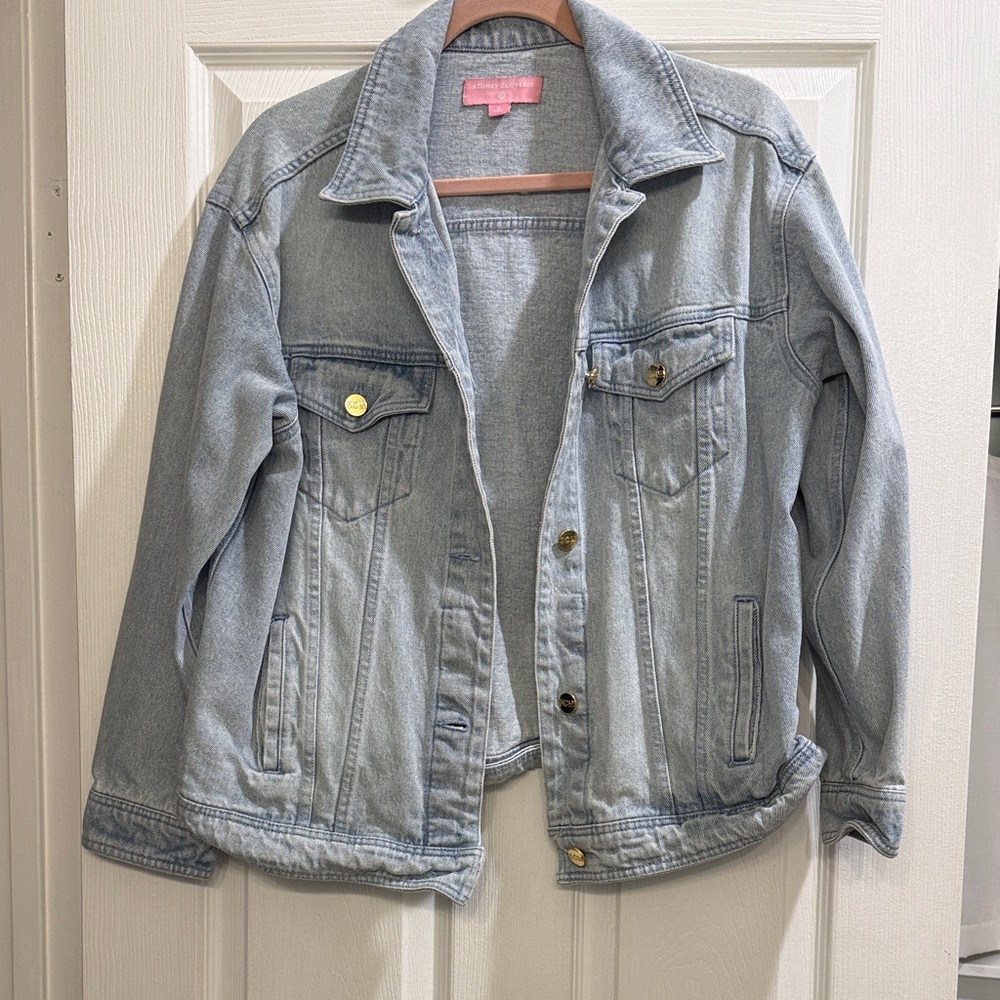 Stoney Clover Lane Light Blue Jean Jacket